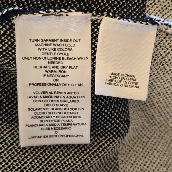 Rachel Rachel Roy Knit Skirt Womens 0X Checker Plaid Pull On Stretchy Work NEW - Picture 6 of 11